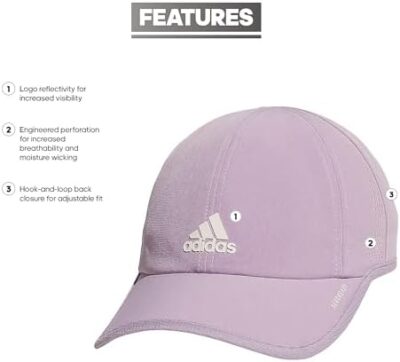 Adidas Women'S Superlite Hat, Relaxed-Fit Adjustable Workout Sports Cap - Image 2