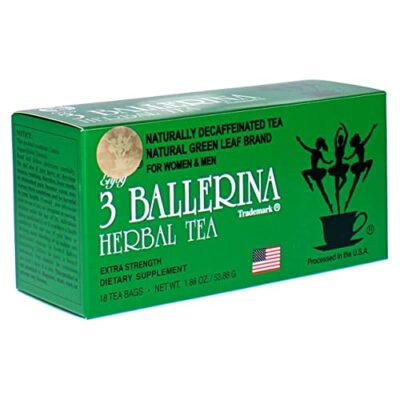 3 Ballerina Tea Extra Strength - 2 Pack (36 Tea Bags) - Image 3