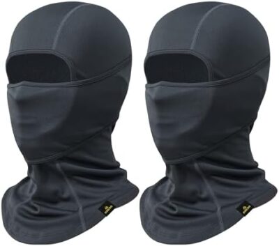 Balaclava Ski Mask 2 Pieces-Winter Full Face Mask For Men Women, Sheisty Mask Sun Hood For Skiing Snowboarding