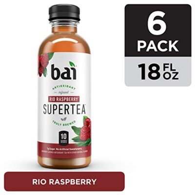 Bai Iced Tea, Narino Peach, Antioxidant Infused Supertea, Crafted With Real Tea (Black Tea, White Tea), 18 Fluid Ounce Bottles, 12 Count - Image 2