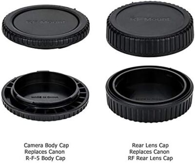 2 Pack Z Mount Body Cap Cover & Rear Lens Cap For Nikon Z8 Z9 Z7 Z7Ii Z6 Z6Ii Z6Iii Z5 Z50Ii Z50 Z30 Zf Z Fc Zfc Mirrorless Camera And Z Mount Lenses, With 2 Extra Hot Shoe Protective Covers Included - Image 2