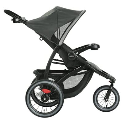 Graco Fastaction Jogger Lx Stroller - Drive, Convenient One-Hand Fold, Infant Car Seat Compatible, Ideal For Parents On The Go - Image 3