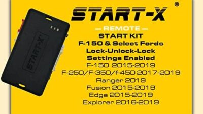 Start-X Remote Starter Kit For Ford F-150 15-20, F-250/F-350 17-21, Ranger 19-23, Transit Connect 19-22, Transit 20-23, Bronco Sport 21-23, Edge 15-20, Escape 20-22, Expedition 18-21, Explorer 16-23 - Image 2