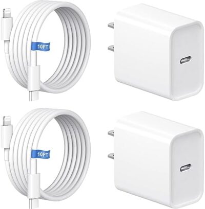 10Ft Iphone 14 13 12 11 Charger, Long Charging Cable With 20W Usb C Charger Block For I Phone 14/14 Pro/14 Pro Max/14 Plus/13/12/11/Xs Max/Xr