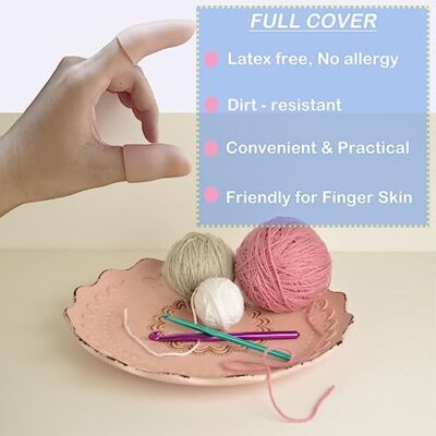 10Pcs Gel Finger Cots Medium, Finger Protector Support New Material Finger Sleeves Great For Trigger Finger, Hand Eczema, Finger Cracking, Finger Arthritis And More - Image 3