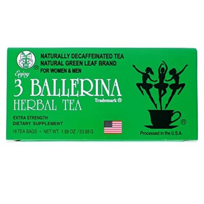 3 Ballerina Tea Drink Extra Strength, 18 Count (Pack Of 2) - Image 3