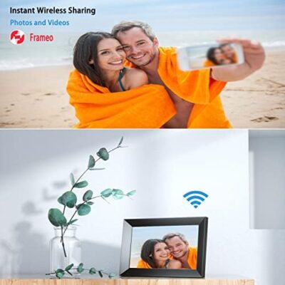 10.1 Inch Usb Digital Picture Frame, Non-Wifi Sd Card Smart Photo Frames Ips Screen Hd Display With Remote Control, Support Video And Music, Slideshow, Wall Mountable, Easy To Use For Seniors - Image 2