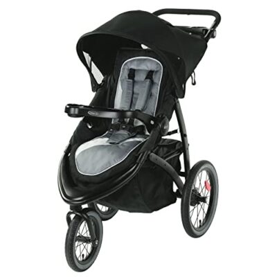 Graco Fastaction Jogger Lx Stroller - Drive, Convenient One-Hand Fold, Infant Car Seat Compatible, Ideal For Parents On The Go