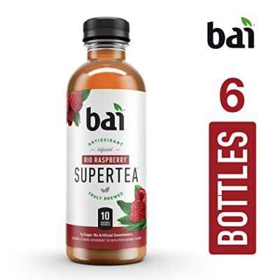 Bai Iced Tea, Narino Peach, Antioxidant Infused Supertea, Crafted With Real Tea (Black Tea, White Tea), 18 Fluid Ounce Bottles, 12 Count - Image 3