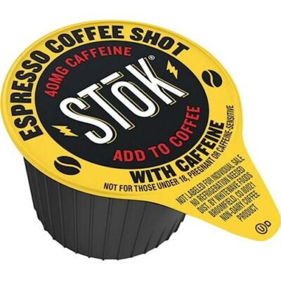 100 Stok Caffeinated Unsweetened Black Coffee Shots. - Image 3