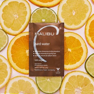 Malibu C Hard Water Wellness Hair Remedy - Removes Hard Water Deposits & Impurities From Hair - Contains Vitamin C Complex For Hair Shine + Vibrancy - Image 2