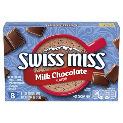 Swiss Miss Hot Cocoa Single-Serve K-Cup, Reduced Calorie, Box Of 22