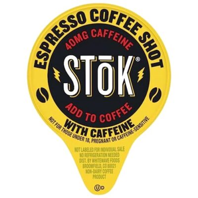 100 Stok Caffeinated Unsweetened Black Coffee Shots. - Image 2