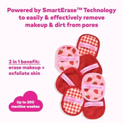 Makeup Eraser The Original, 7-Day Set, Erase All Makeup With Just Water, Including Waterproof Mascara, Eyeliner, Foundation, Lipstick, Sunscreen, And More! - Image 3