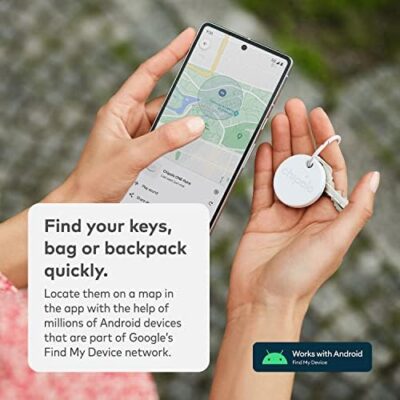 Chipolo Card Point - Wallet Finder, Bluetooth Tracker For Wallet - Works With Google'S Find My Device App (Android Only) (Off White) - Image 2