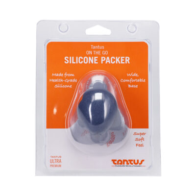 Tantus On The Go Silicone Packer Super Soft Sapphire - Image 3