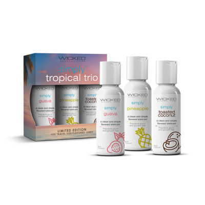 Wicked Aqua Simply Tropical Trio Guava, Pineapple, Toasted Coconut 1oz