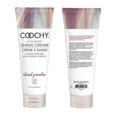 Coochy Shave Cream 7.2oz - Island Paradise - Image 3